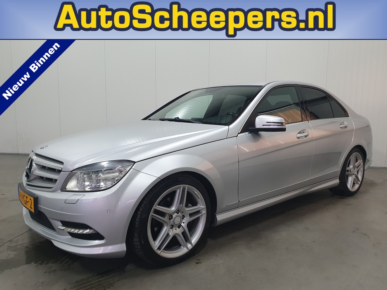 Mercedes-Benz C-klasse - 180 CGI Avantgarde NAVI/AMG-Pakket/H.LEDER/LMV - AutoWereld.nl