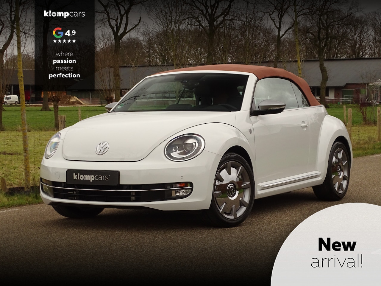 Volkswagen Beetle Cabriolet - 1.4 TSI Design Karmann | 18inch Retro's | Leer | Camalkap | Uniek netjes - AutoWereld.nl