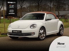 Volkswagen Beetle Cabriolet - 1.4 TSI Design Karmann | 18inch Retro's | Leer | Camalkap | Uniek netjes