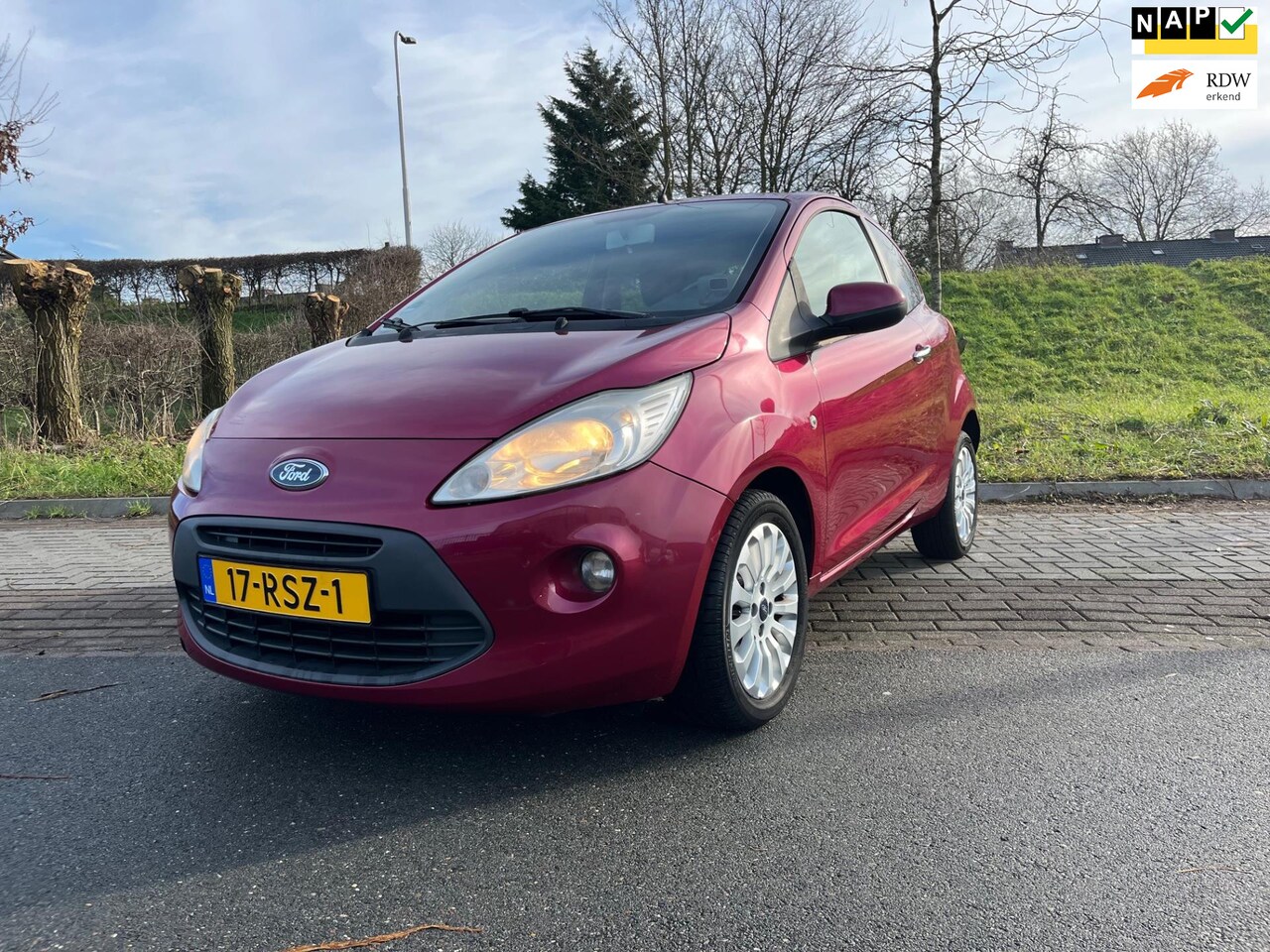 Ford Ka - 1.2 Titanium 1.2 Titanium, Eerste eigenaar, Navi, Airco - AutoWereld.nl