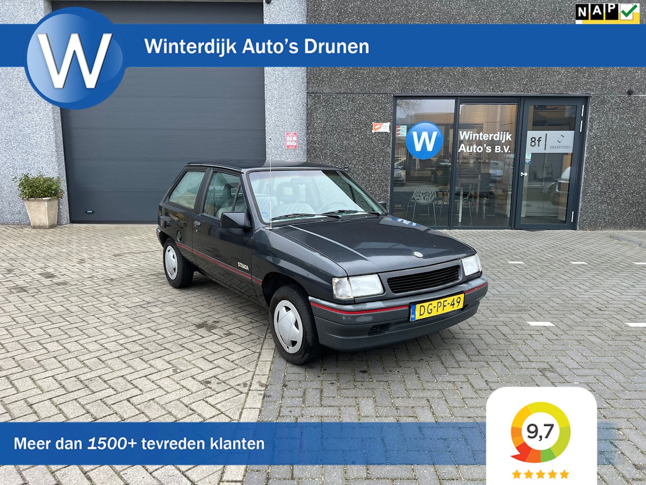 Opel Corsa - 1.2i City 1991 l 51.138km l Youngtimer l NL Auto - AutoWereld.nl