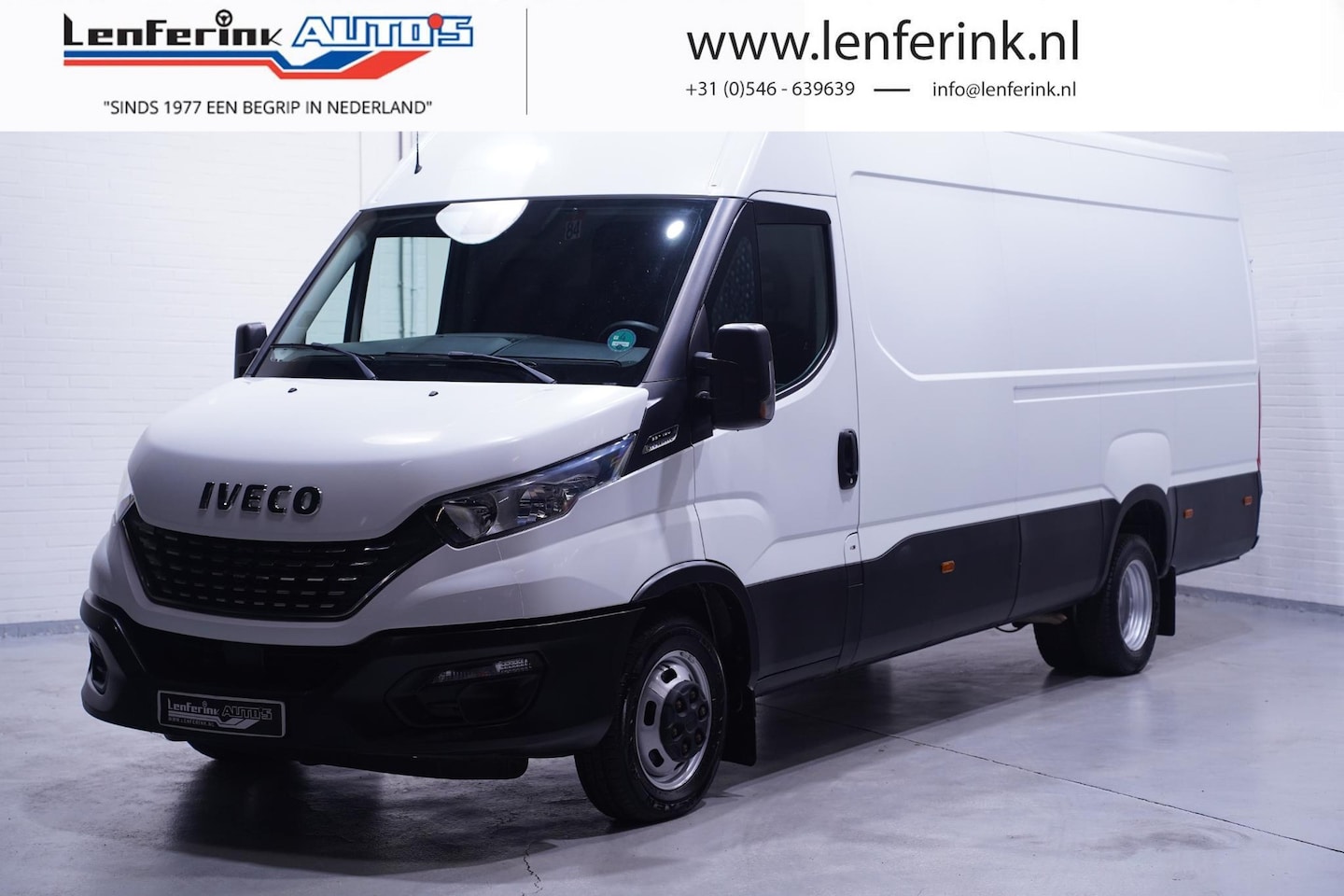 Iveco Daily - 35C16 160 pk L4H2 Automaat, Dubbel Lucht achter Airco, Audio, Laadruimte Pakket, Opstap ac - AutoWereld.nl