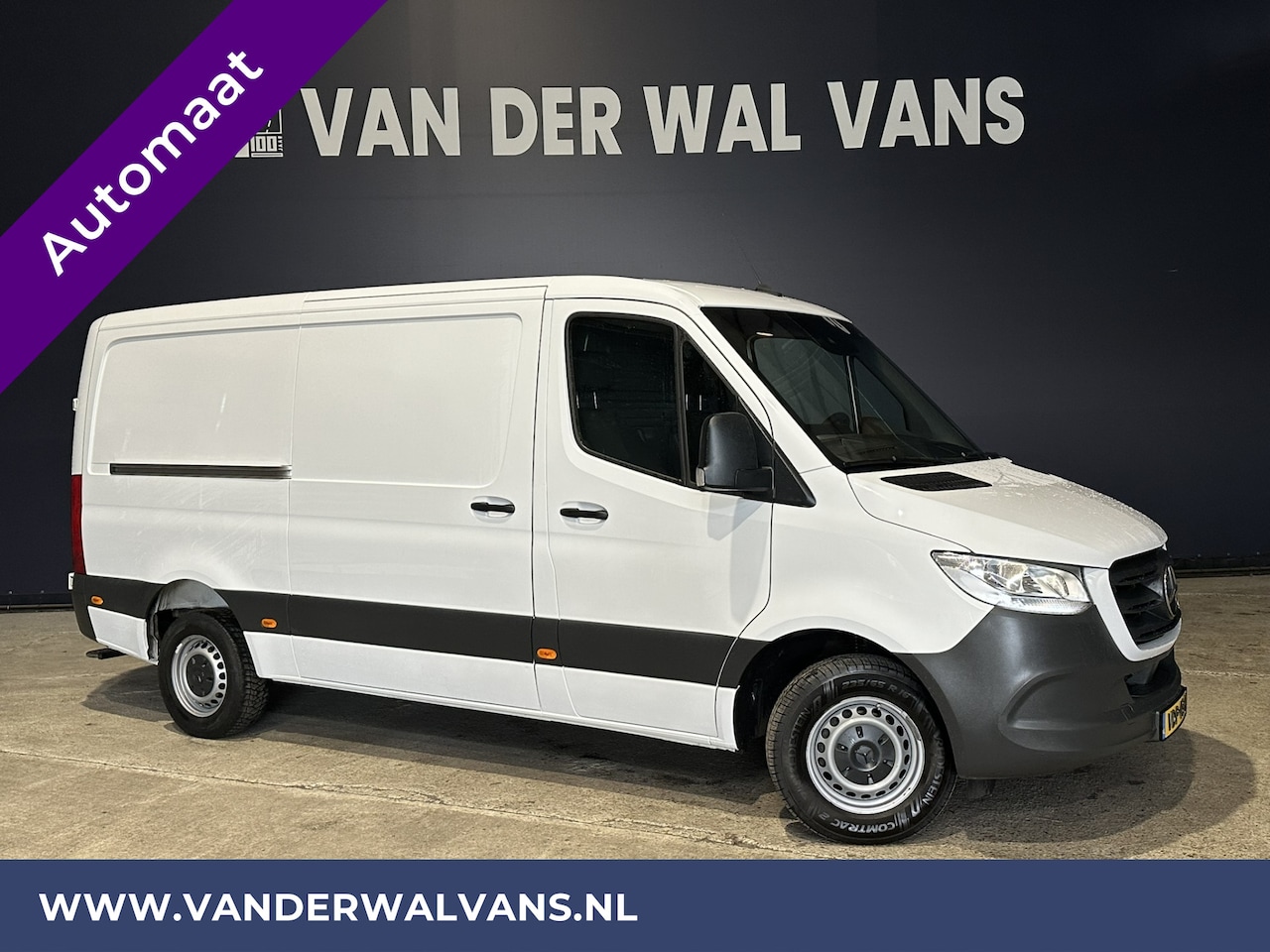 Mercedes-Benz Sprinter - 316 CDI 164pk Automaat 3500kg Trekhaak L2H1 Euro6 Airco | Navigatie | Camera | Apple Carpl - AutoWereld.nl