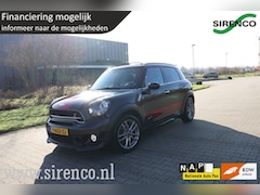 MINI Countryman - 1.6 Cooper S ALL4 Chili JCW leder panodak stoelverwarming climate&cruise control navigatie