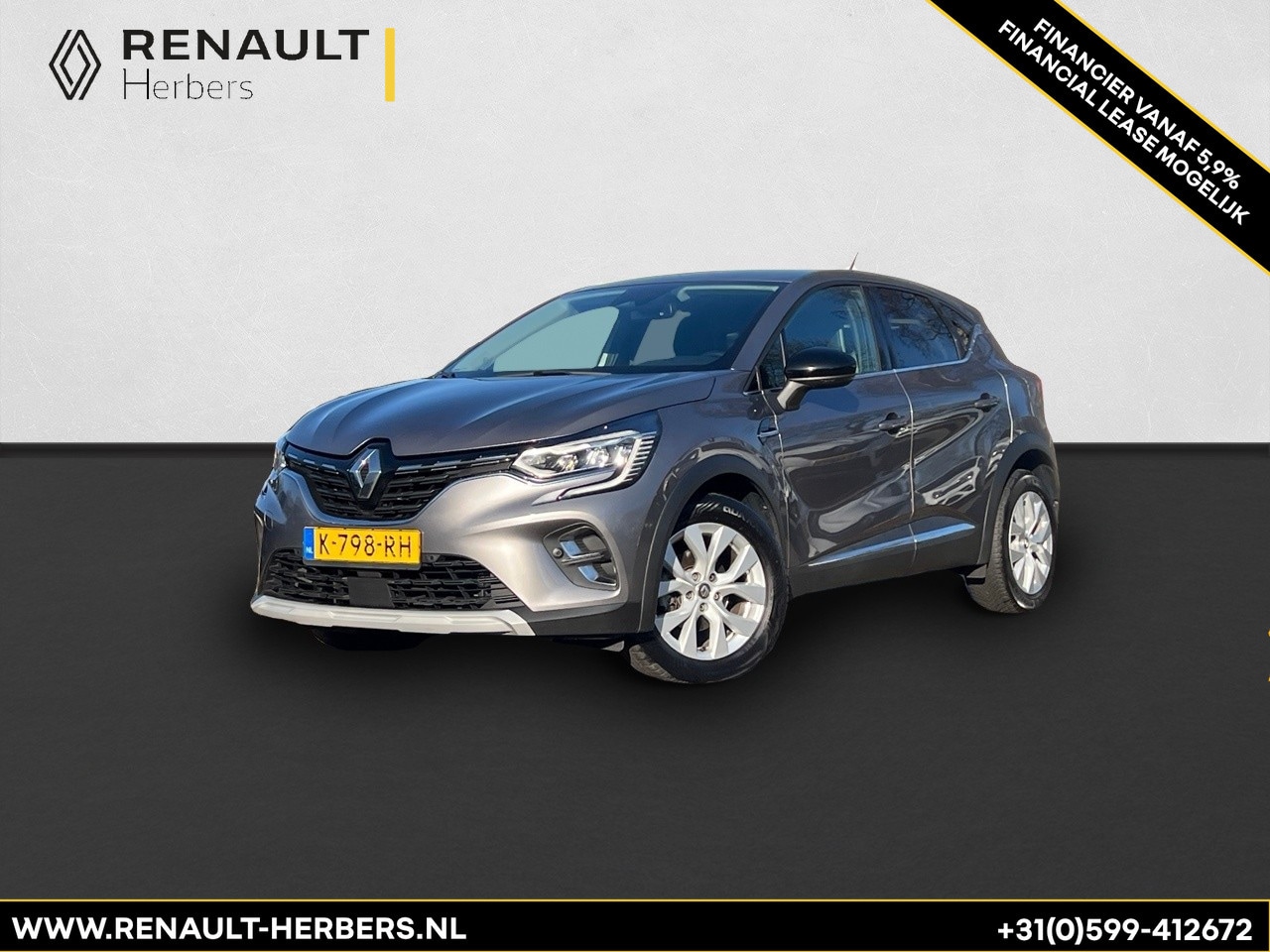 Renault Captur - 1.3 TCe 140 Intens EDC AUTOMAAT / NAVI / CAMERA - AutoWereld.nl