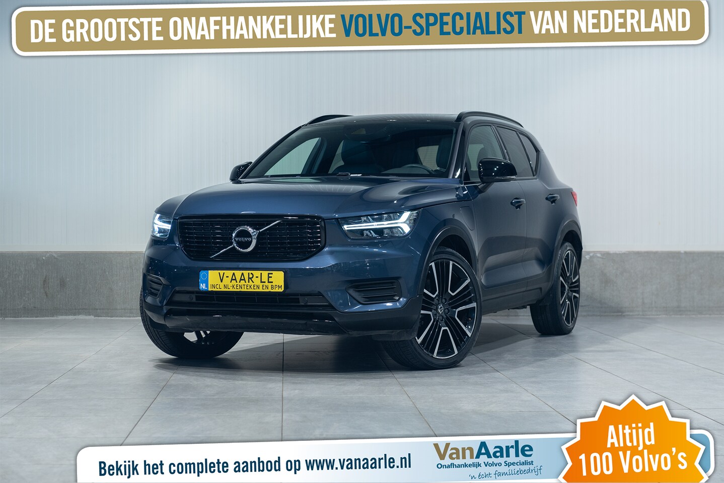 Volvo XC40 - T4 Aut. Plug-in Hybrid R-Design Leder Panoramadak 211pk - AutoWereld.nl