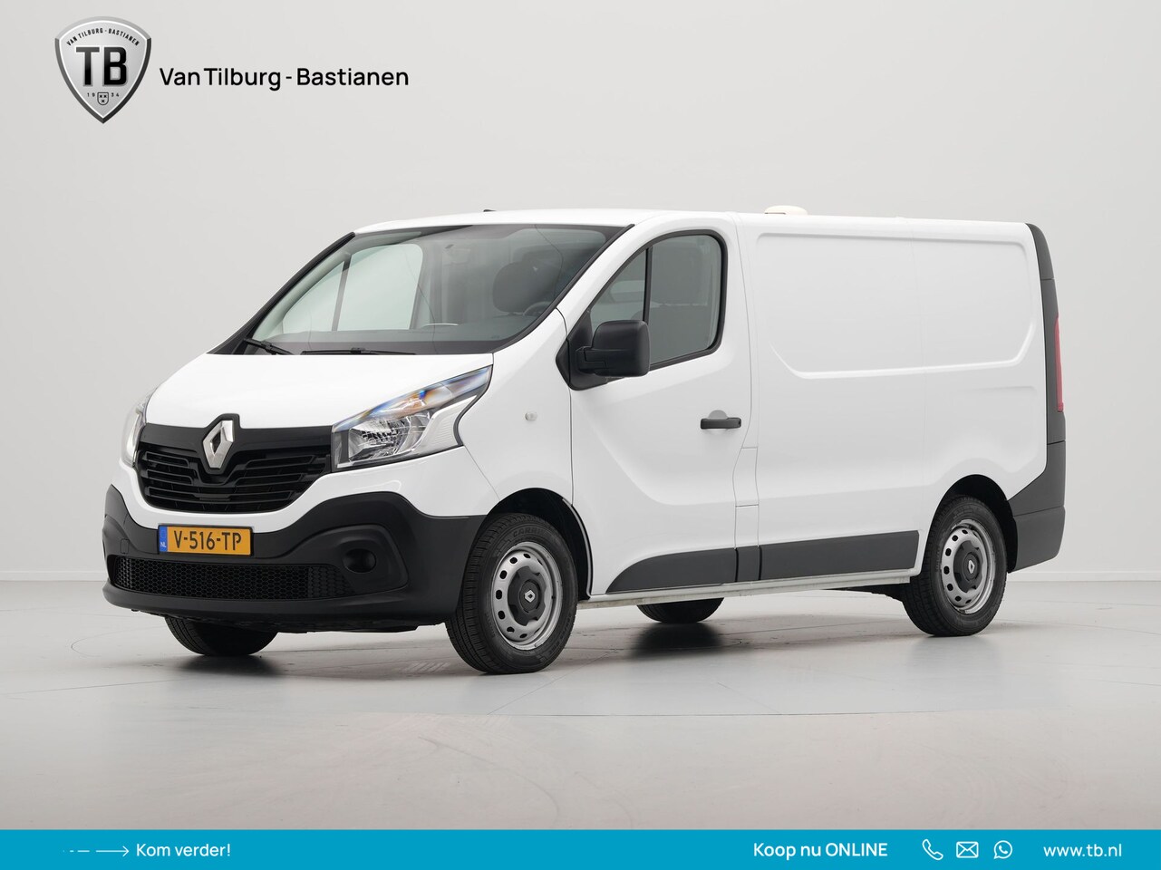 Renault Trafic - 1.6 dCi T29 L1H1 Comfort Energy Airco Cruise Pdc Trekhaak - AutoWereld.nl