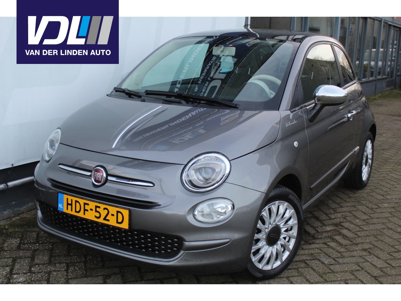 Fiat 500 - 1.0 Hybrid Dolcevita Panorama dak / Airco / Cruise control / Navigatie / AppleCarPlay/Andr - AutoWereld.nl