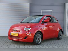 Fiat 500 C - RED 42 kWh I NAVI I CARPLAY I RIJKLAAR I INCL. FABR.GARANTIE