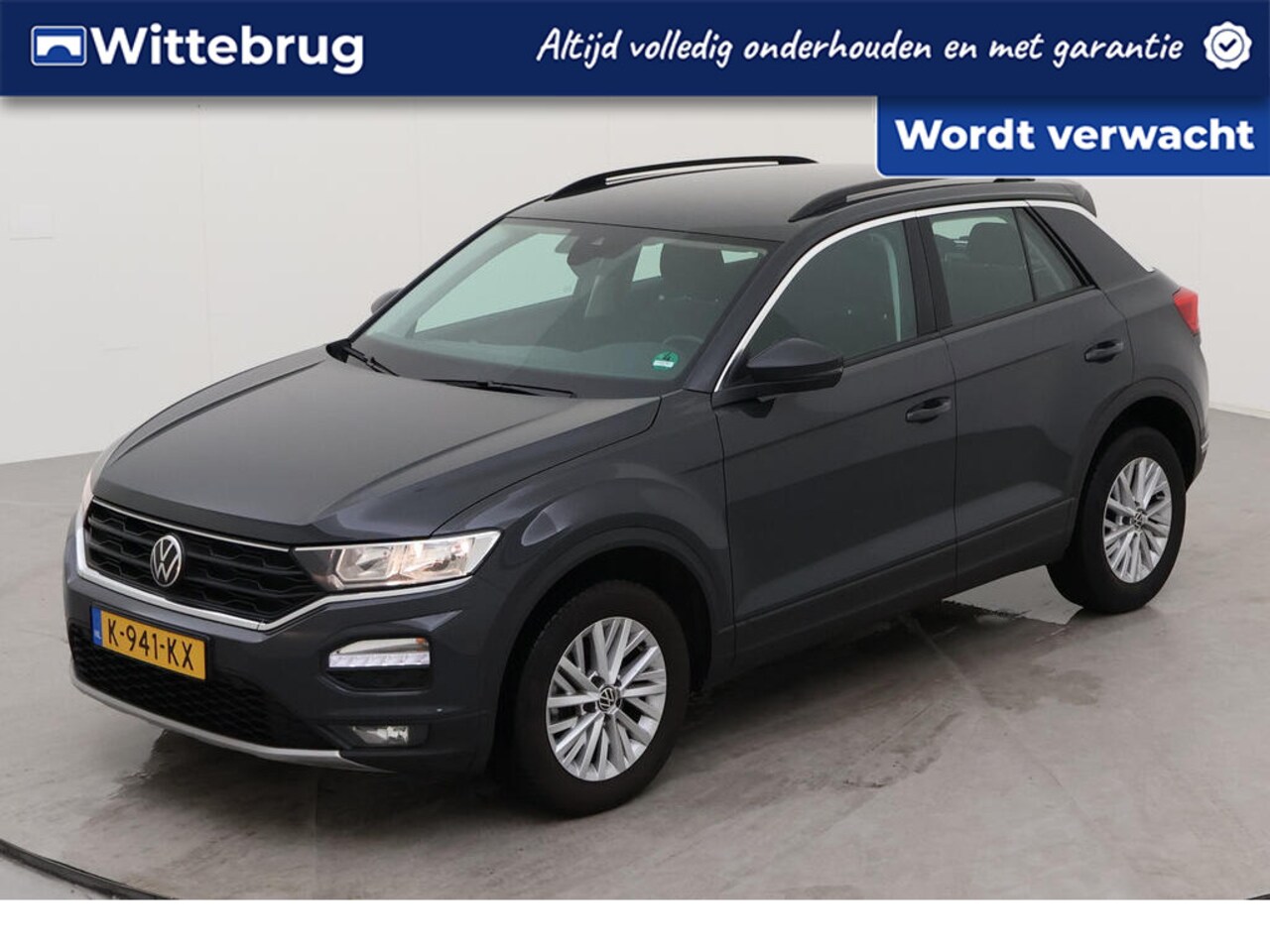 Volkswagen T-Roc - 1.0 TSI 110pk Style Navigatie / Parkeersensoren / LM 16 inch / APP Connect / Adaptive Crui - AutoWereld.nl