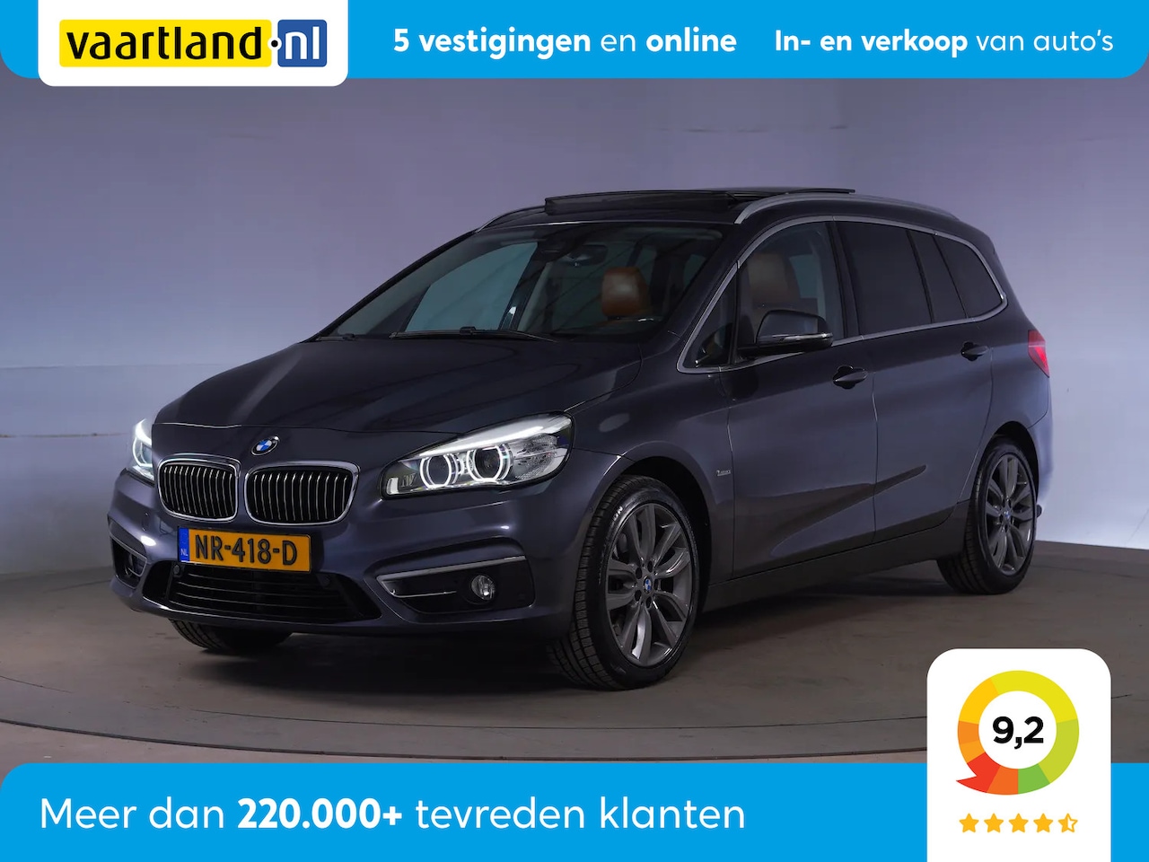 BMW 2-serie Gran Tourer - 220I TOURER[Pano Leder Head Up] - AutoWereld.nl