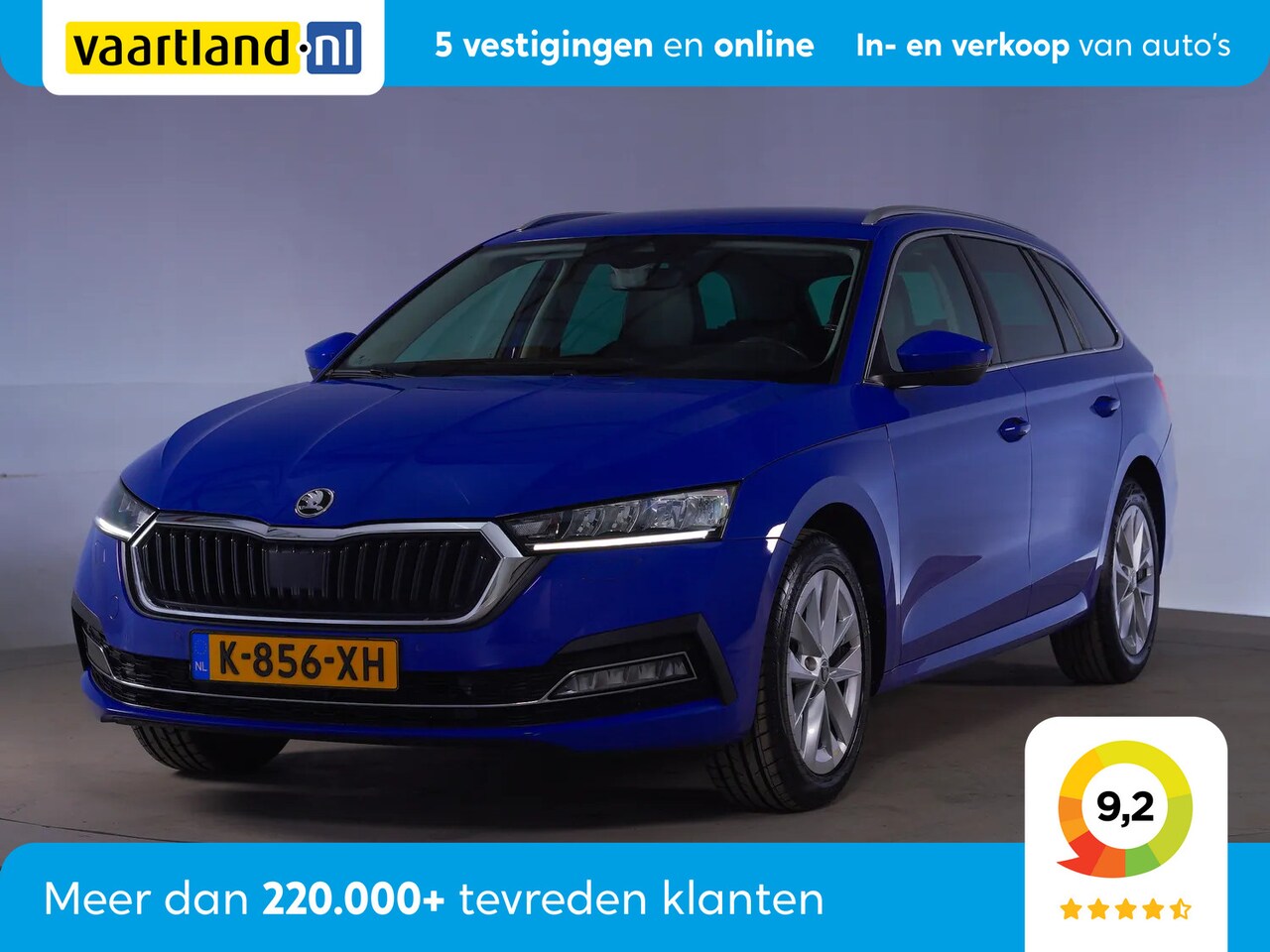 Skoda Octavia Combi - 1.0 TSI Business Edition Plus [ Leder Full led Virtual cockpit Navi ] - AutoWereld.nl