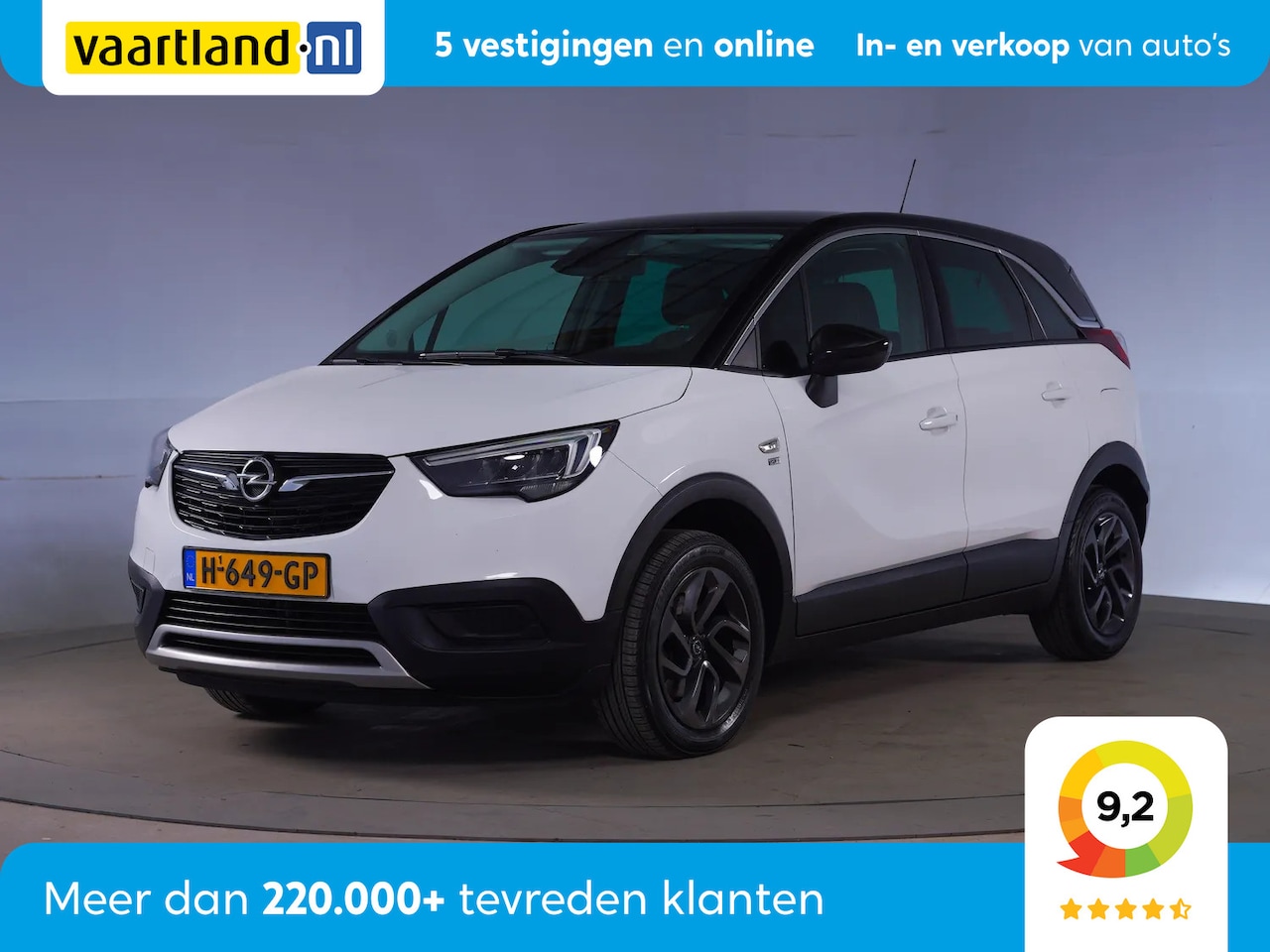 Opel Crossland X - 1.2 Turbo 120 Jaar Edition Aut. [ LED Navi Trekhaak ] - AutoWereld.nl