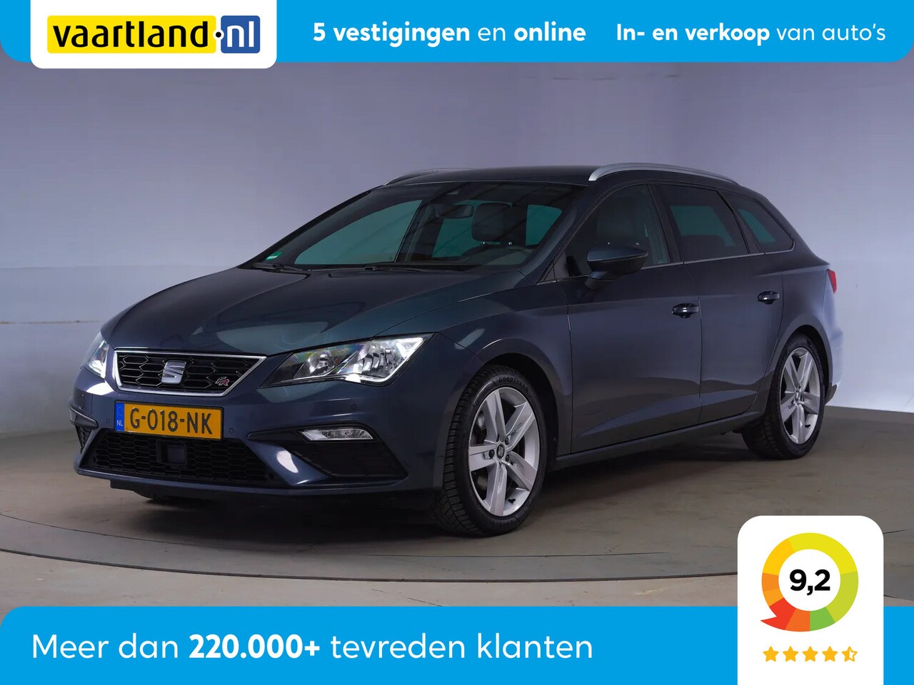 Seat Leon - 1.5 TSI FR Business Intense Aut [ Adaptive cruise Beats ] - AutoWereld.nl