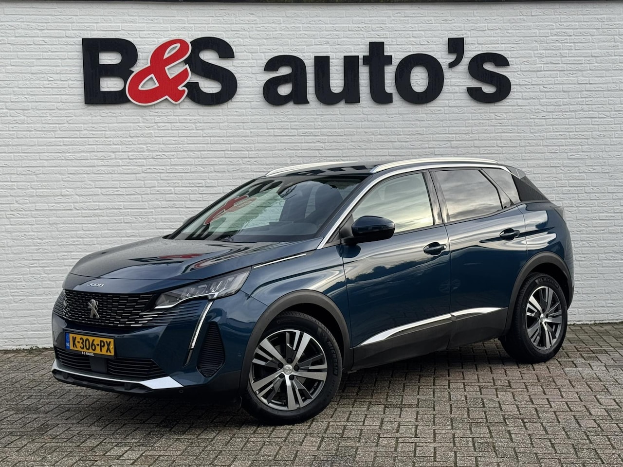 Peugeot 3008 - 1.2 PureTech Blue Lease Premium Trekhaak Digitaal Dashboard Led 360 Camera Carplay - AutoWereld.nl