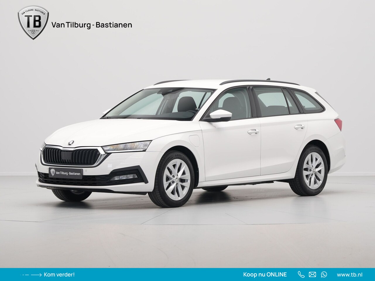 Skoda Octavia Combi - 1.4 TSI iV PHEV Ambition Navi via App Clima Cruise Lm Velgen - AutoWereld.nl