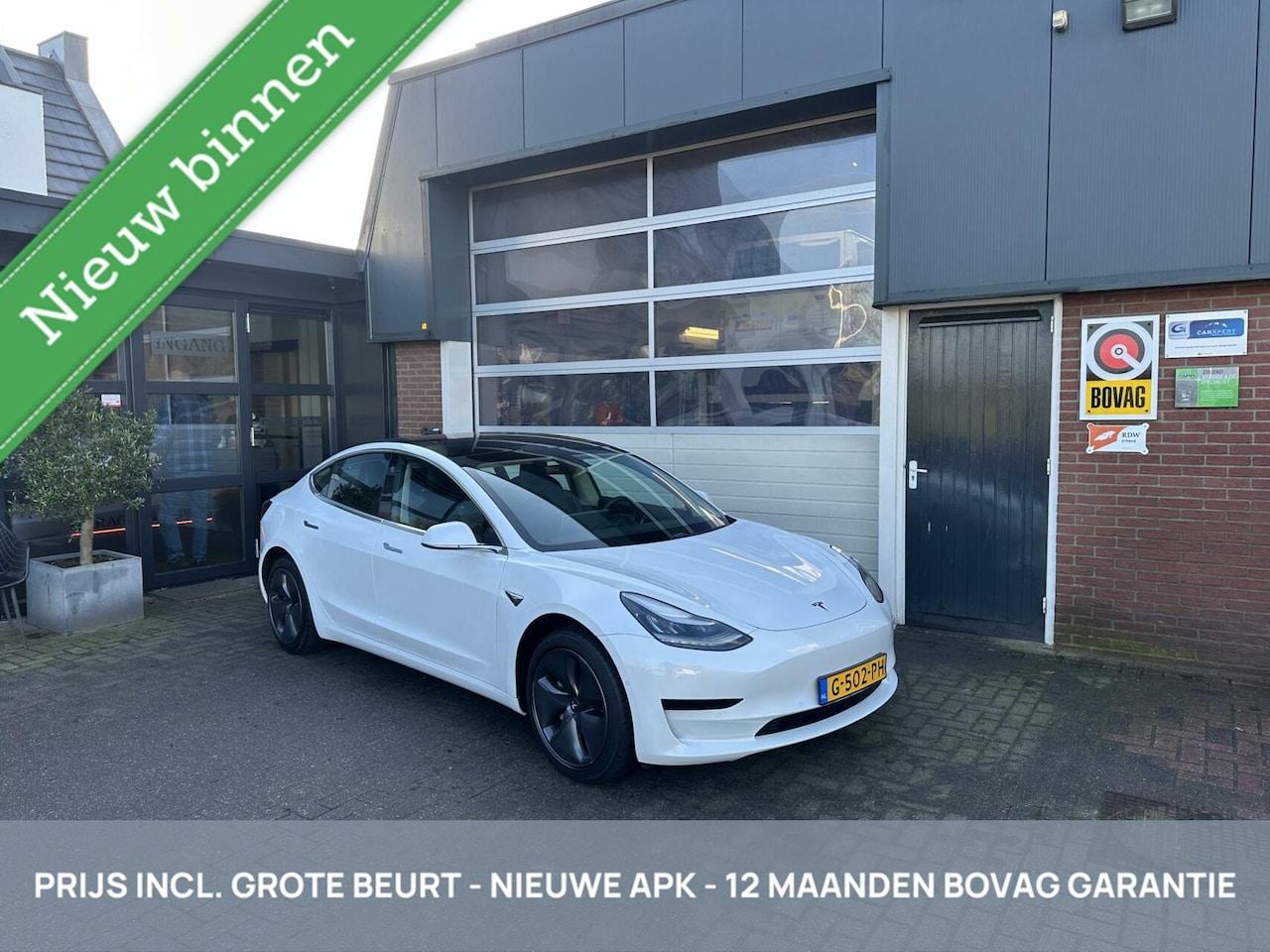 Tesla Model 3 - Standard RWD Plus 60 kWh 1000 kg TREKH. *ALL-IN PRIJS* - AutoWereld.nl