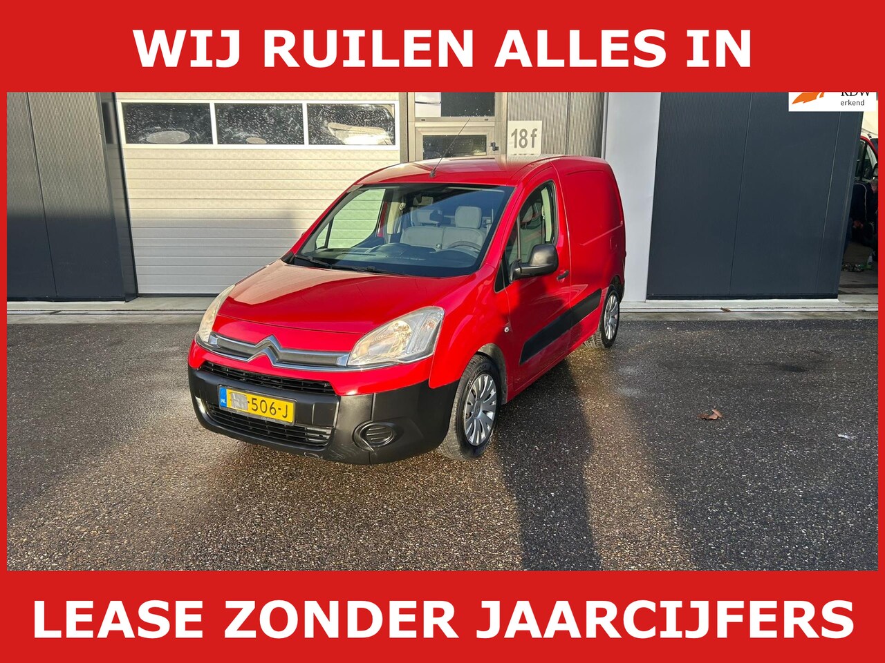 Citroën Berlingo - 1.6 HDI 500 Club Eco 3 PERS AIRCO - AutoWereld.nl