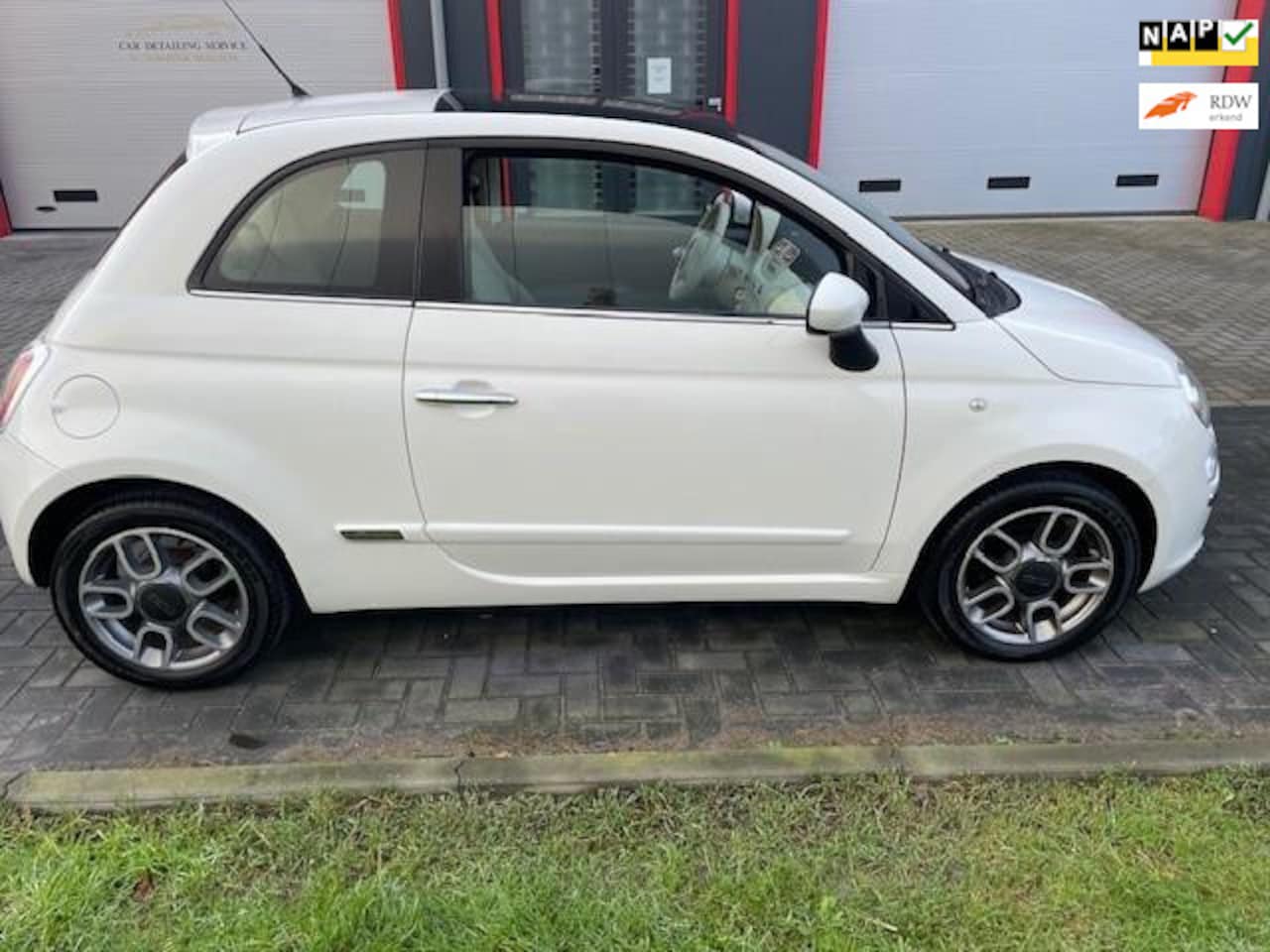 Fiat 500 - 1.2 Lounge Airco / Elektr Ramen / Nap / Zeer mooie auto - AutoWereld.nl