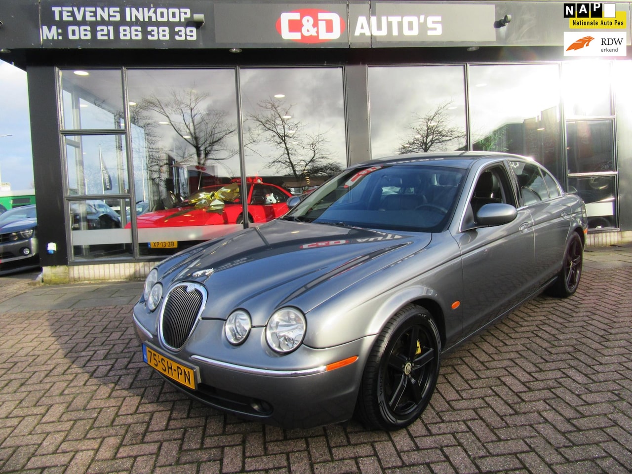 Jaguar S-type - 3.0 V6 iDition 2006 ORIG NL NAVI LEDER TOPSTAAT - AutoWereld.nl