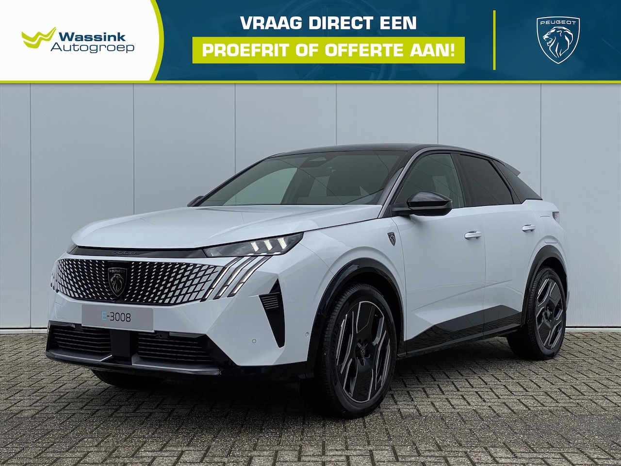 Peugeot e-3008 - New GT EV 73 kWh 210 | Volledig elektrisch tot 680 km range | Nu in de showroom! | - AutoWereld.nl