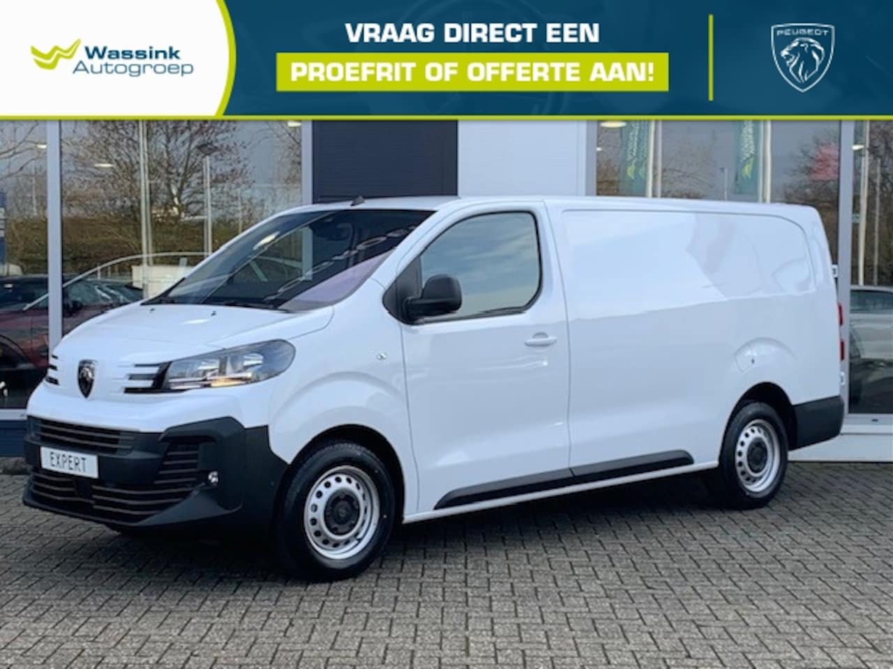 Peugeot Expert - GB L3 2.0 BlueHDi 180pk EAT8 | Automaat | Afneembare Trekhaak | Dynamic NAV Pakket | Comfo - AutoWereld.nl