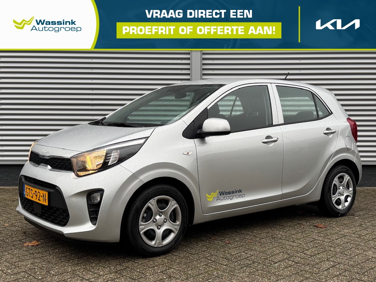 Kia Picanto - 1.0 DPi 67pk 4-zits ComfortLine | Bluetooth | Airco | Cruise Control | - AutoWereld.nl