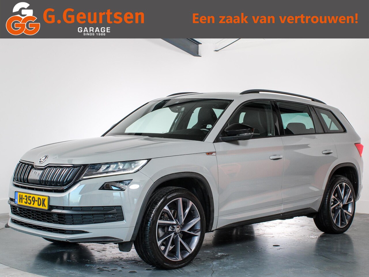 Skoda Kodiaq - 1.5 TSI Sportline Business 7-Persoons, Trekhaak, Canton, Sportstoelen, Trekhaak! - AutoWereld.nl