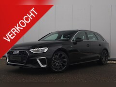 Audi A4 Avant - 40 TFSI S Line Sport 190PK Facelift Panoramadak LED Matrix 19 inch Virtual Cockpit Half Le