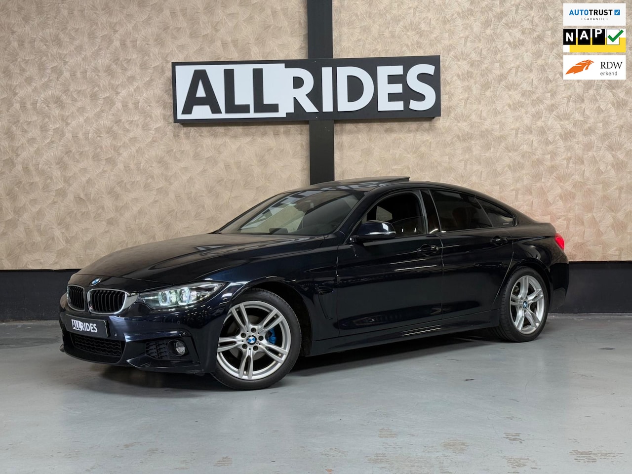 BMW 4-serie Gran Coupé - 420i High Executive M Sport | NAP | opendak | Leer | DAB | Navi | keyless - AutoWereld.nl