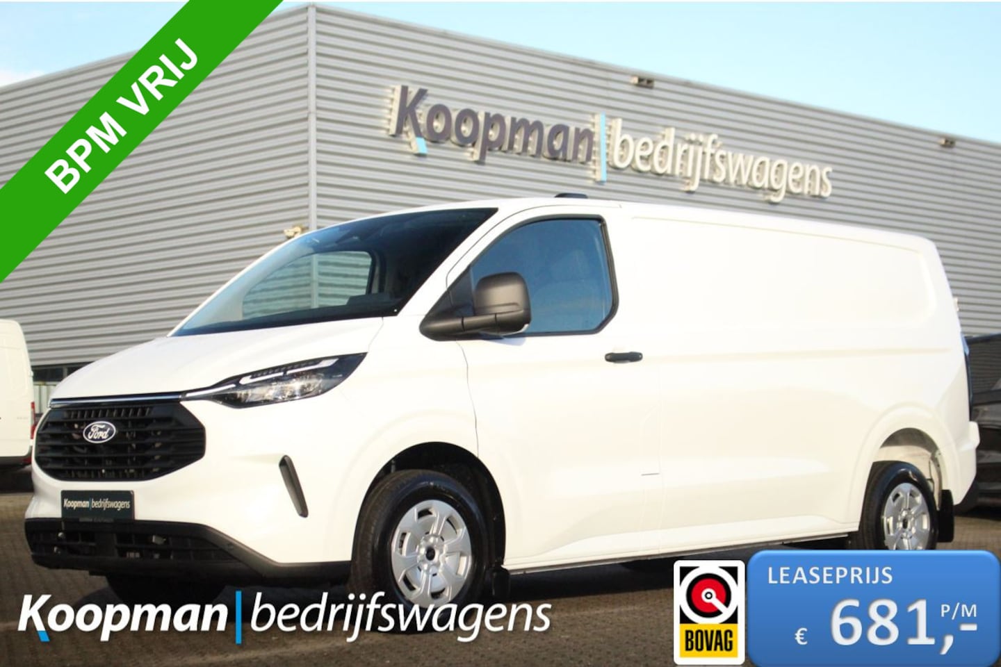 Ford Transit Custom - 320 2.0TDCI 136pk L2H1 Trend | Automaat | Carplay/Android | LED | Sync 4 13" | Keyless | C - AutoWereld.nl