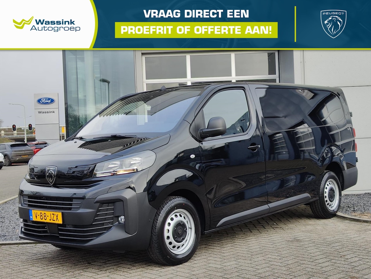 Peugeot Expert - GB L3 2.0 BlueHDi 145pk | Comfort Pakket | Dynamic NAV pakket | Trekhaak | Moduwork | - AutoWereld.nl