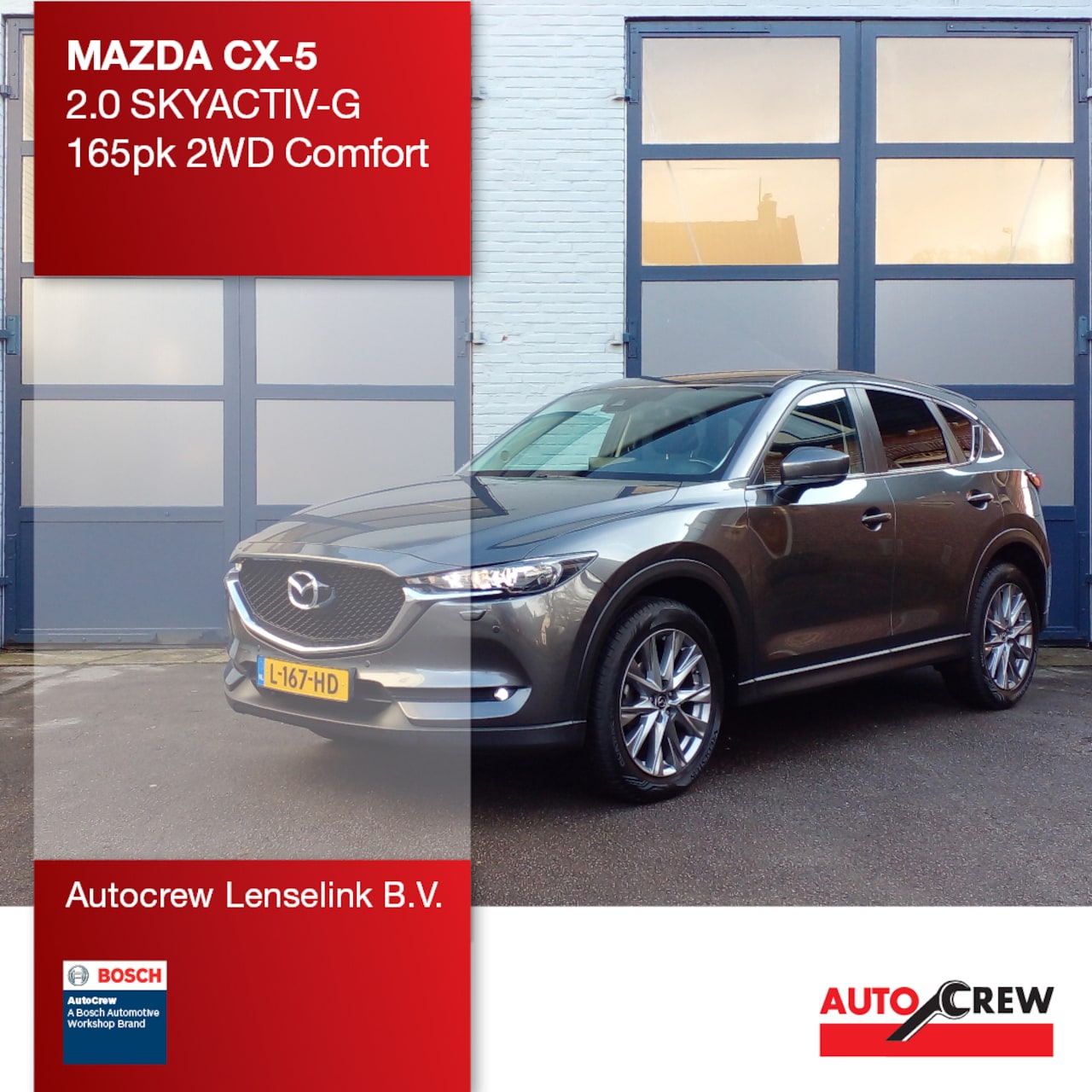 Mazda CX-5 - 2.0 SKYACTIV-G 165pk 2WD Comfort | Origineel NL | - AutoWereld.nl