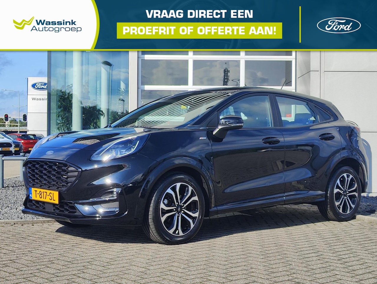 Ford Puma - 1.0i Ecoboost Hybrid 125pk ST-Line X | Navigatie | B&O Audio | Cruise Control | Climate Co - AutoWereld.nl