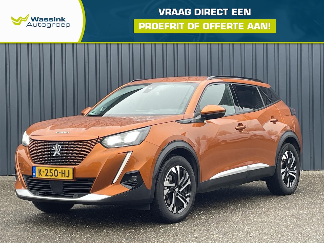 Peugeot e-2008 - EV 50kWh 136pk Allure I Navigatie I Parkeerhulp I Cruise Control - AutoWereld.nl