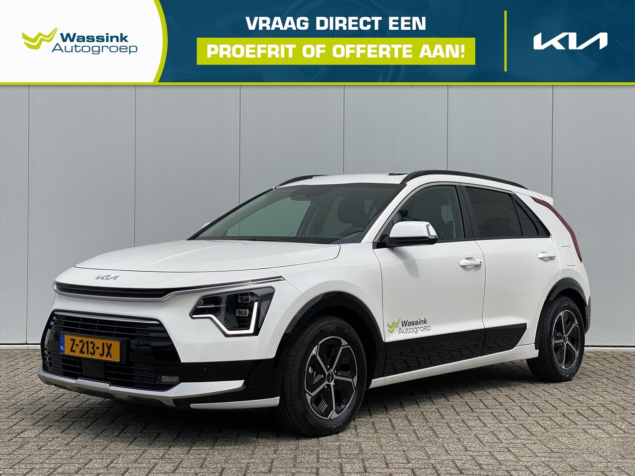 Kia Niro - 1.6 GDi Hybrid 141pk DCT6 DynamicPlusLine | Panorama | Leder | Head up display | Stoel & S - AutoWereld.nl