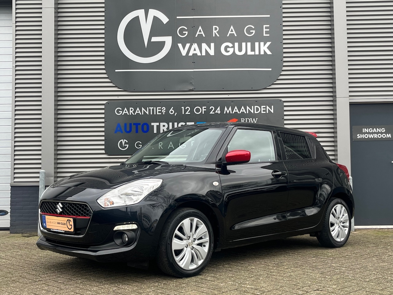 Suzuki Swift - 1.0 111PK Airco,Navi,Isofix,Camera,Stoelverwarming,Lmv,LED,Spoiler,USB,AUX,Bluetooth,Elekt - AutoWereld.nl