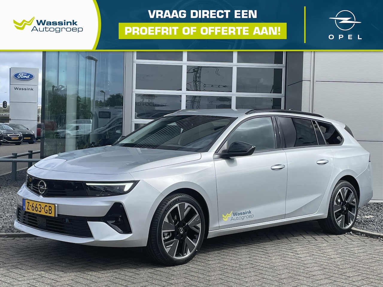 Opel Astra Sports Tourer - 54kw 156pk | DAB+ | Navigatie | Apple Carplay & Android Auto | AGR Bestuurderstoel | Parke - AutoWereld.nl