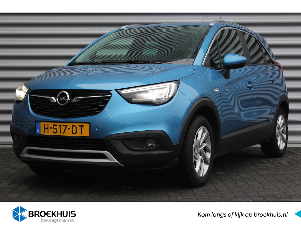 Opel Crossland X - 1.2 TURBO 110PK INNOVATION+ / NAVI / LEDER / CLIMA / LED / PDC / 16" LMV / KEYLESS / CAMER - AutoWereld.nl