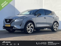 Nissan Qashqai - 1.3 MHEV Xtronic Tekna Plus / Lederen bekleding / Panoramadak / Trekhaak (1800 kg) / Voorr