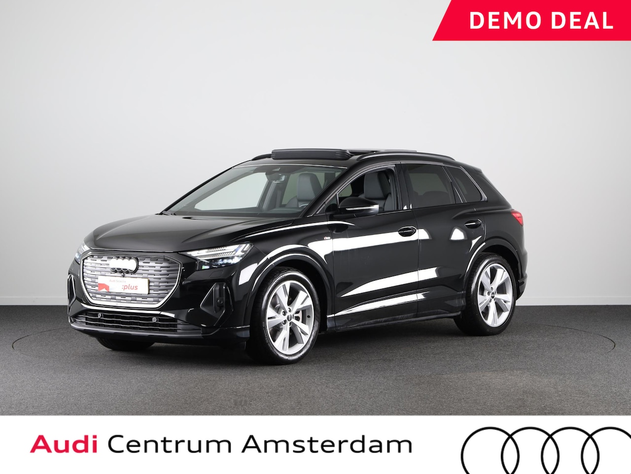 Audi Q4 e-tron - 45 quattro S Edition 82 kWh 286pk | Panoramadak | 20 inch Lichtmetalen velgen | Assistenti - AutoWereld.nl