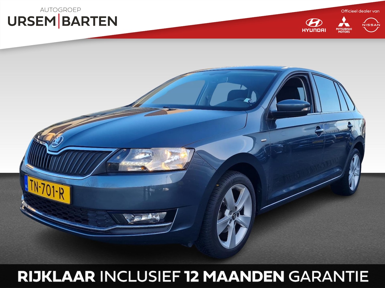 Skoda Rapid Spaceback - 1.0 TSI Greentech Clever 1.0 TSI Greentech Clever - AutoWereld.nl