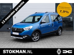 Dacia Dokker - 1.2 TCe 115 PK STEPWAY |Trekhaak | Parkeersensoren met camera | NAVI | Cruise controle | i