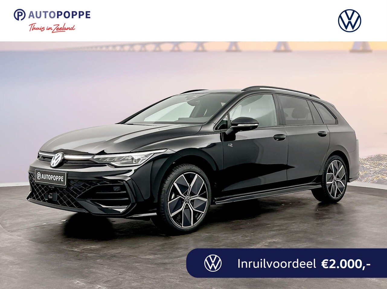 Volkswagen Golf Variant - R-Line-Edition 1.5 eTSI 85 kW / 116 pk Variant 7 v - AutoWereld.nl