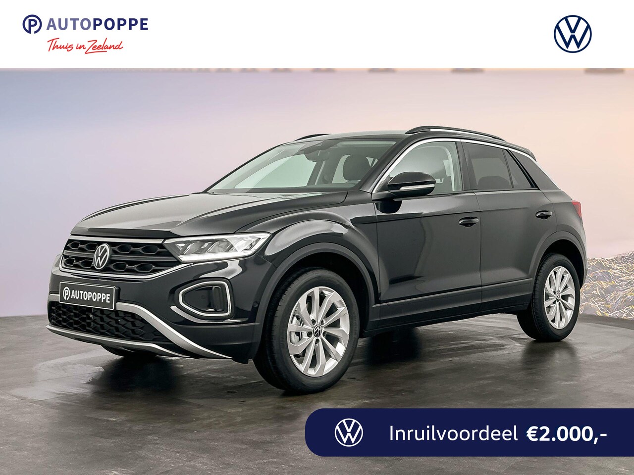 Volkswagen T-Roc - Life Edition 1.0 85 kW / 116 pk TSI SUV 6 versn. H - AutoWereld.nl