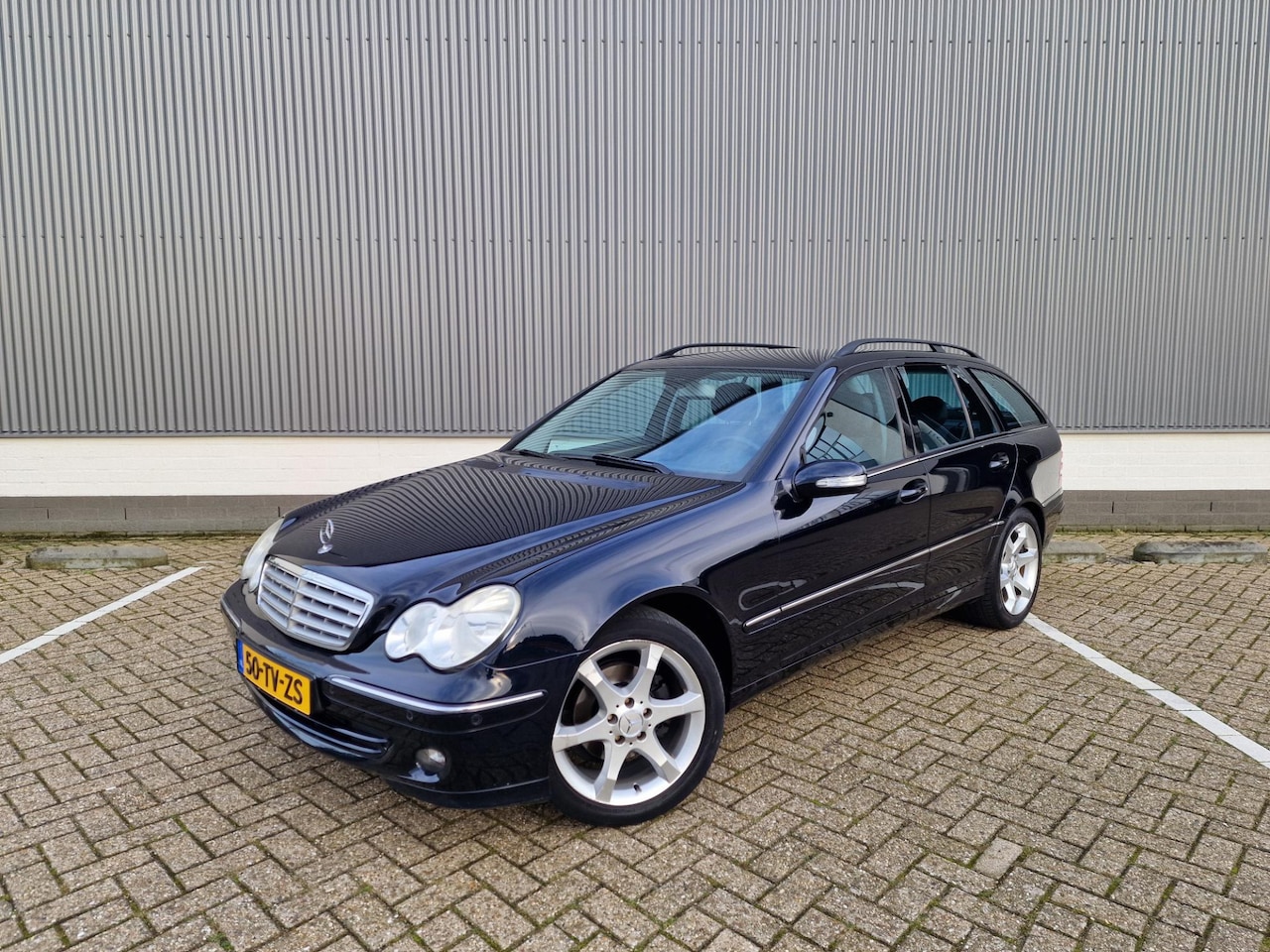 Mercedes-Benz C-klasse Combi - 180 K. Avantgarde Youngtimer Sport Edition AMG Pakket Leder Clima Navi PDC MFS - AutoWereld.nl