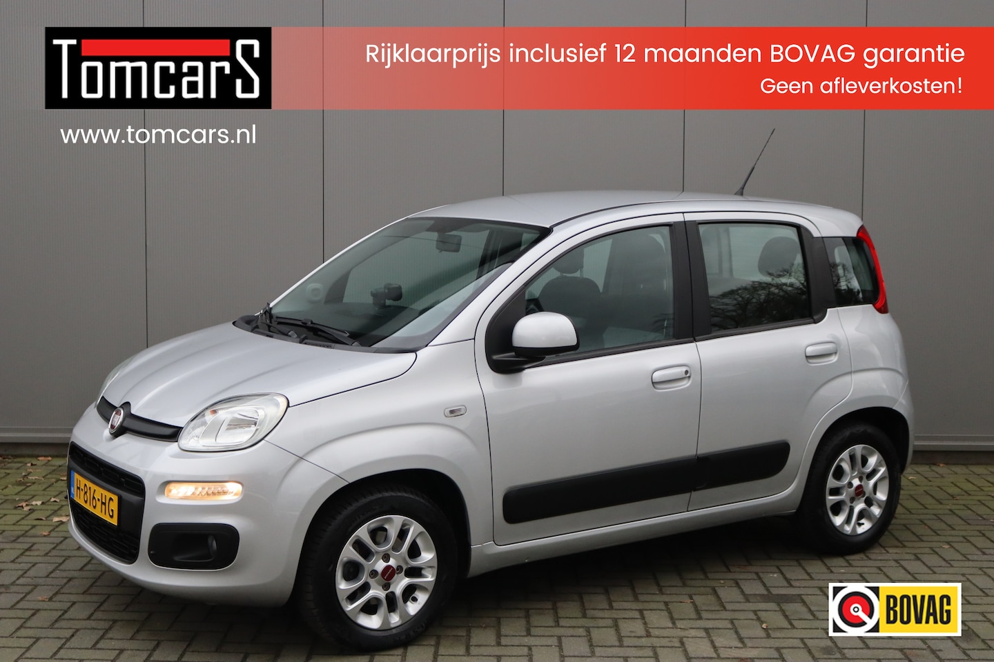 Fiat Panda - 1.2i 70PK Lounge Trekhaak/Airco/Parkeerhulp - AutoWereld.nl