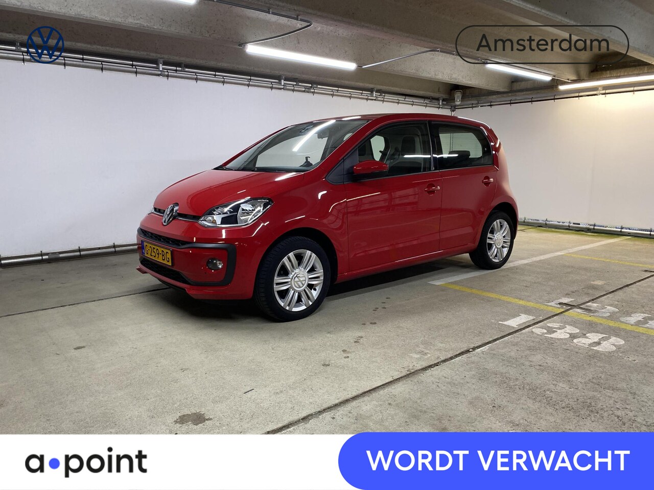 Volkswagen Up! - 1.0 BMT high up! 60 pk | Navigatie via App | Autom. airco | Parkeersensoren achter | Stoel - AutoWereld.nl