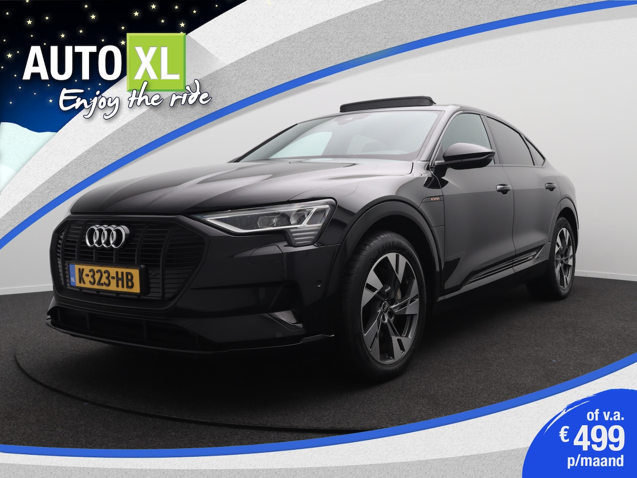 Audi e-tron Sportback - 50 quattro Business edition Plus 71 kWh Pano-dak Adapt. Cruise Carplay - AutoWereld.nl