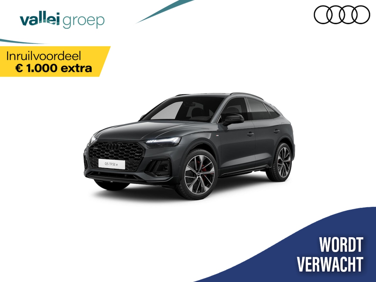 Audi Q5 - 50 TFSI e 299PK S-tronic S edition Competition | Adaptive air suspension | Glazen panorama - AutoWereld.nl